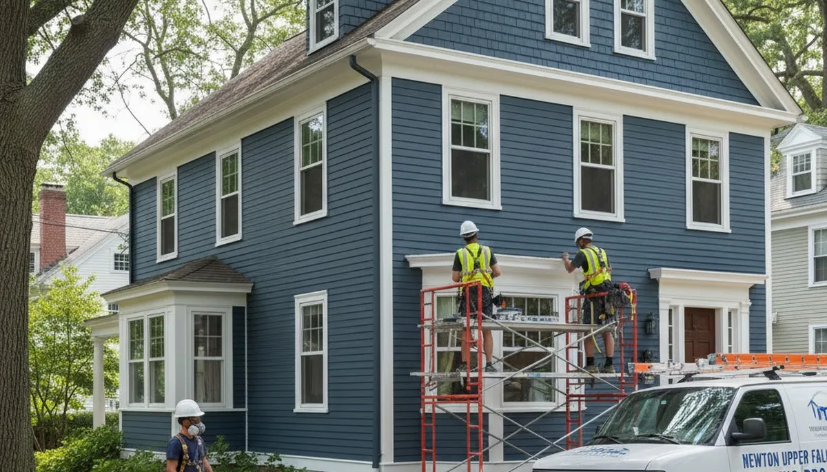 Painting contractors in Newton, MA providing interior and exterior house painting services