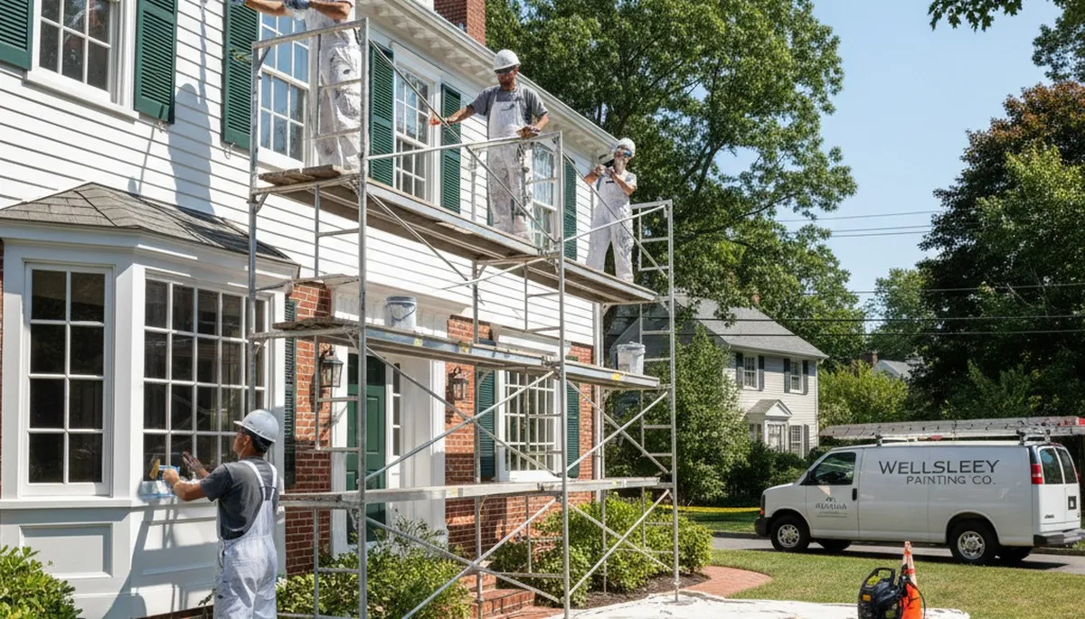 Professional painting contractors serving Newton, MA for residential and commercial projects